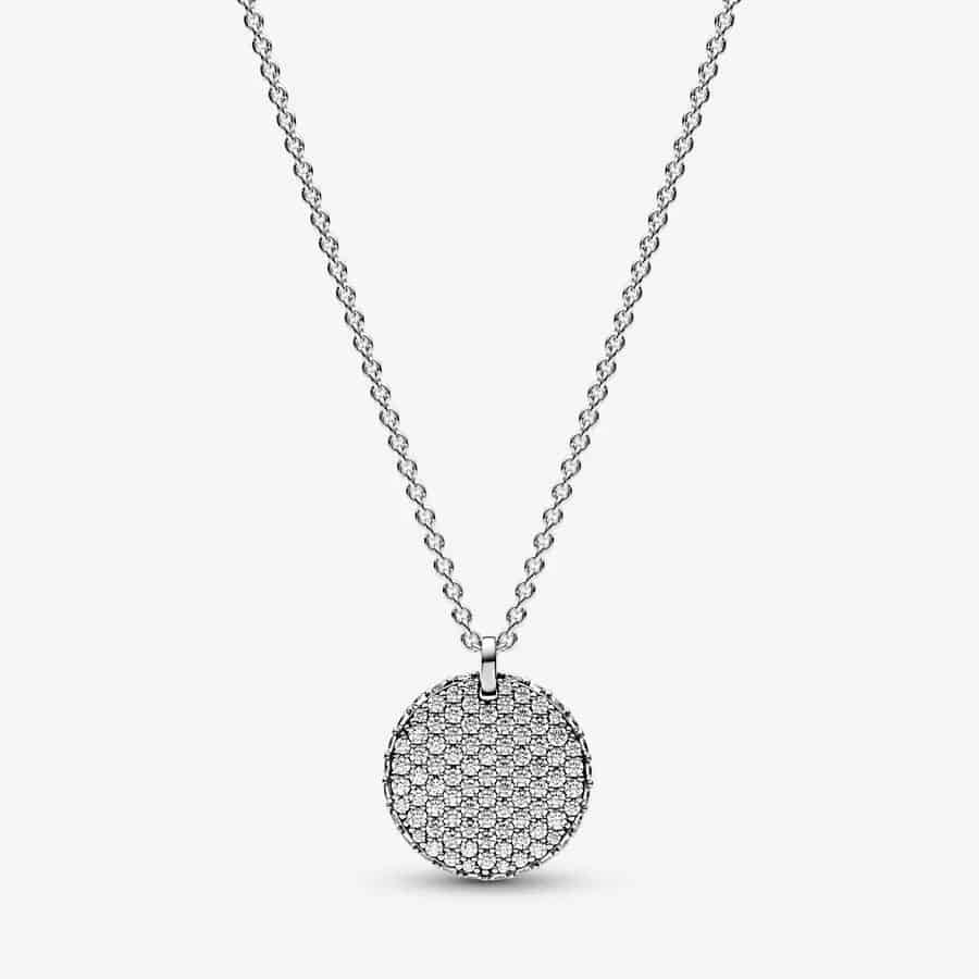 Collier Pendant Rond Pavé Pandora Timeless 119,00 € - 392632C01 Collier Pendant Rond Pavé Pandora Timeless 119,00 € - 392632C01