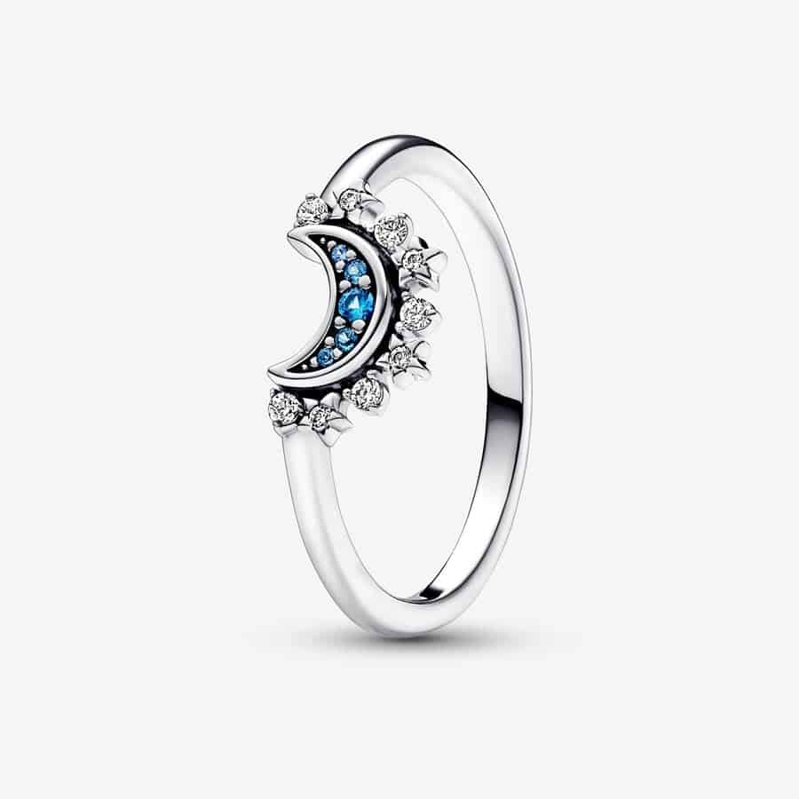 Bague Céleste Lune Scintillante Bleue 49,00 € - 192675C01 Bague Céleste Lune Scintillante Bleue 49,00 € - 192675C01
