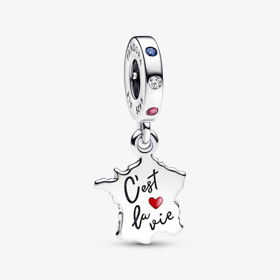 Charm Pendant Carte de France C’est La Vie 39,00 € - 792673C01 Charm Pendant Carte de France C’est La Vie 39,00 € - 792673C01