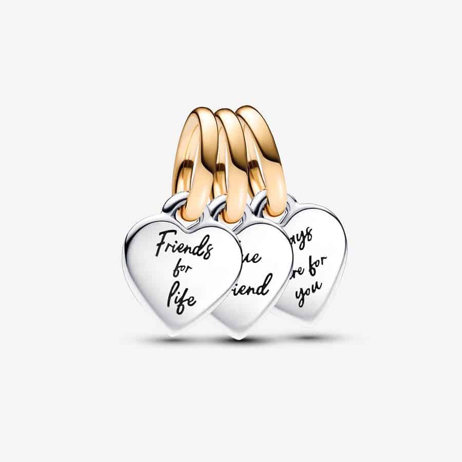 Charm Pendant Triple Séparable Amitié Bimatière 69,00 € - 762722C00 Charm Pendant Triple Séparable Amitié Bimatière 69,00 € - 762722C00