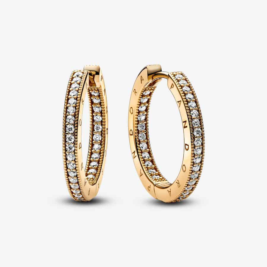 Créoles Signature et Pavé Pandora Signature 119,00 € - 262738C01 Créoles Signature et Pavé Pandora Signature 119,00 € - 262738C01