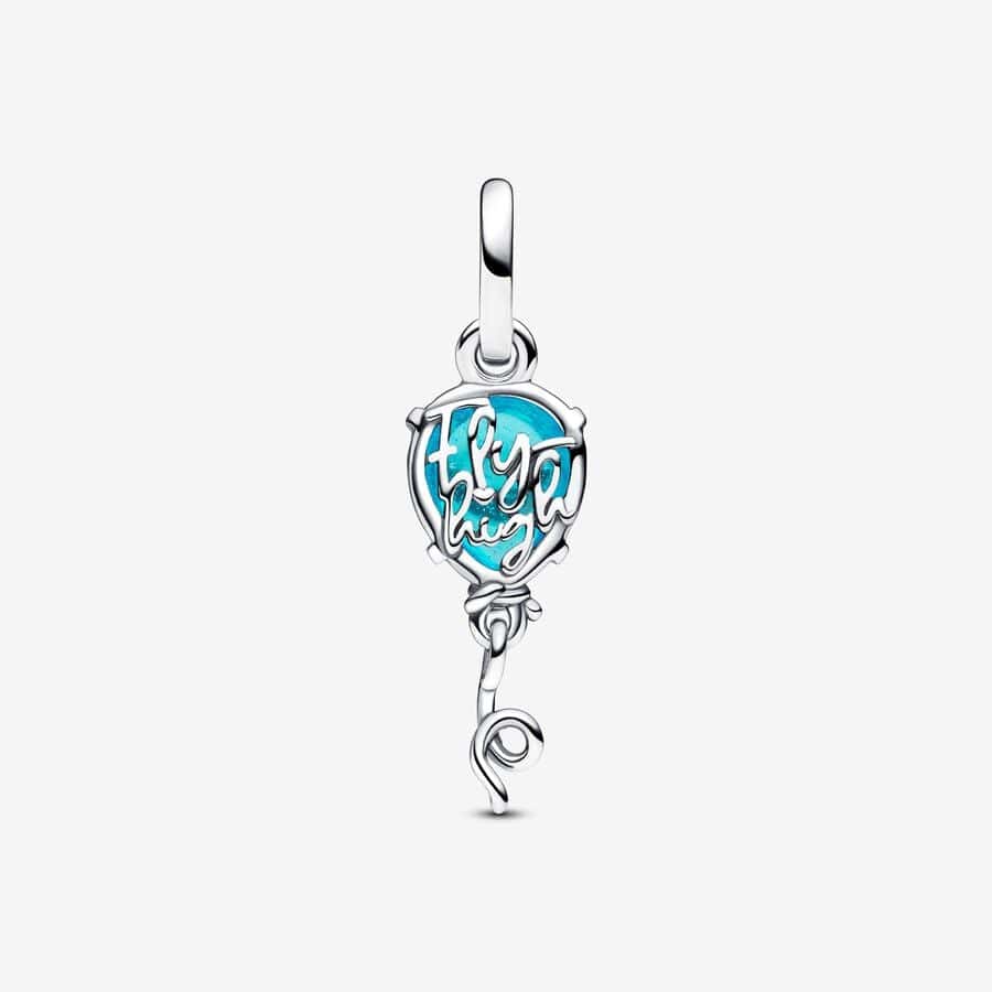Dos du Charm Pendant Ballon en Verre de Murano Bleu 792792C01 - 79€00 Dos du Charm Pendant Ballon en Verre de Murano Bleu 792792C01 - 79€00