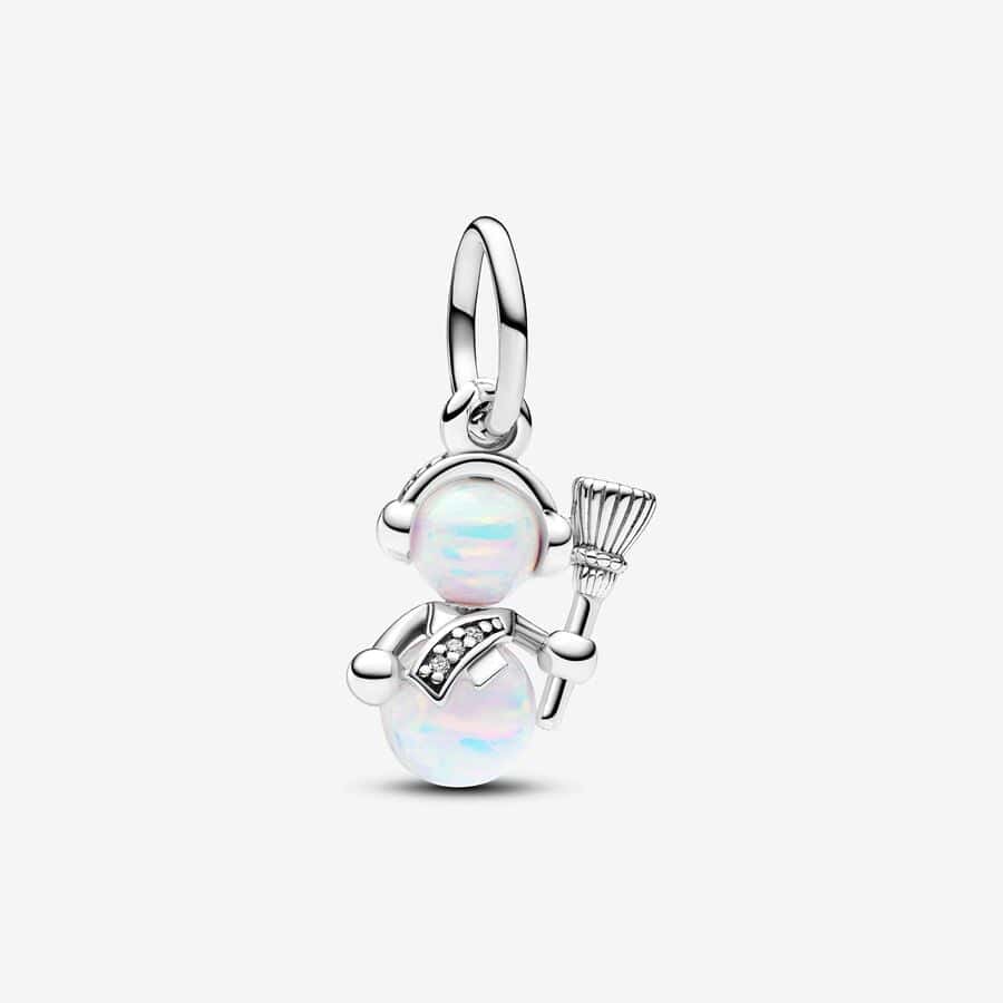 Charm Pendant Bonhomme de Neige Opalescent 59,00 € - 792981C01 Charm Pendant Bonhomme de Neige Opalescent 59,00 € - 792981C01