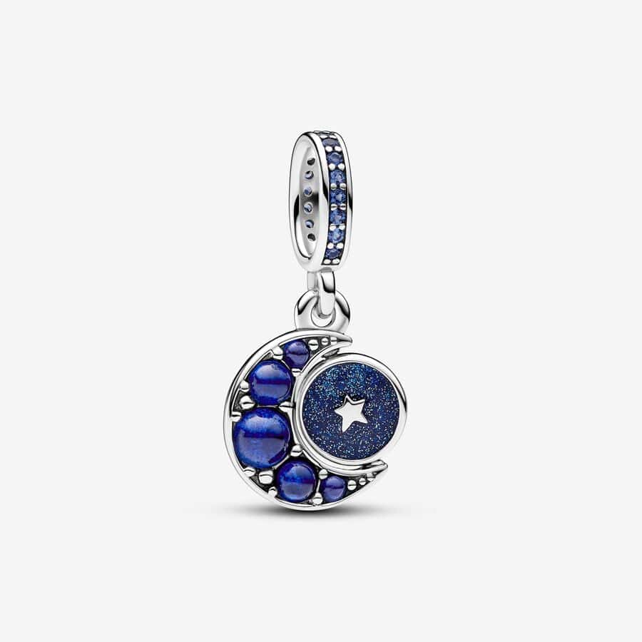 Charm Pendant Rotatif Lune Scintillante 69,00 € - 792979C01 Charm Pendant Rotatif Lune Scintillante 69,00 € - 792979C01