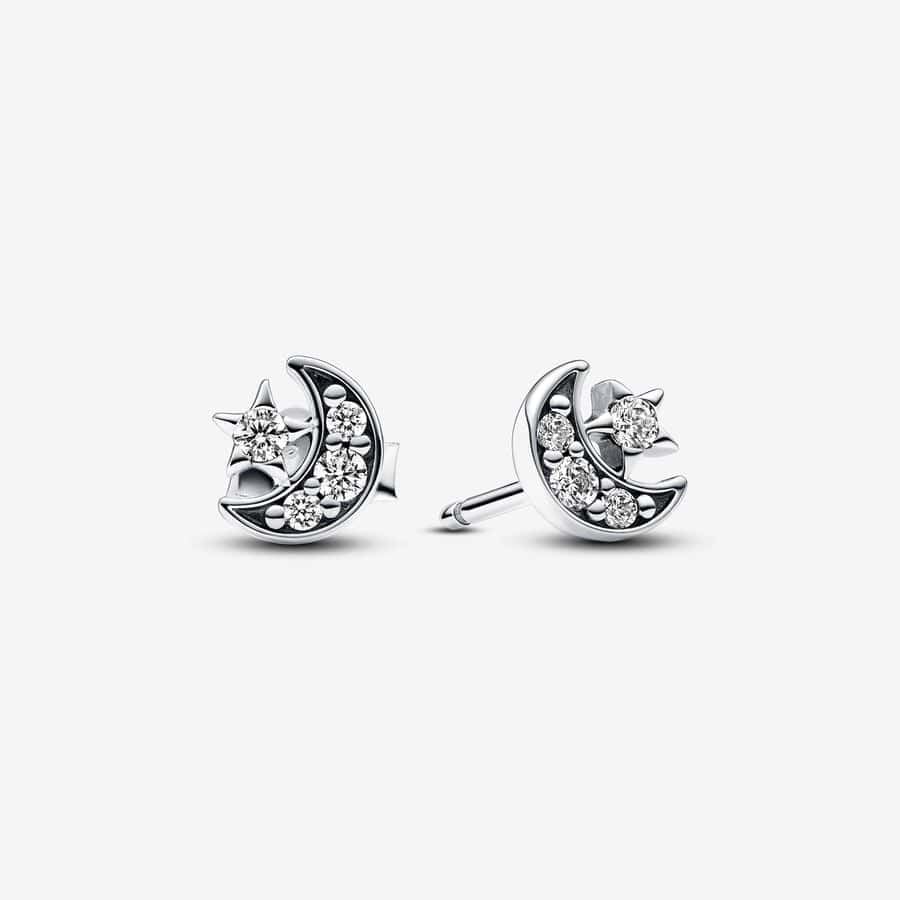 Clous d’Oreilles Lunes & Étoiles Scintillantes 39,00 € - 292990C01 Clous d’Oreilles Lunes & Étoiles Scintillantes 39,00 € - 292990C01