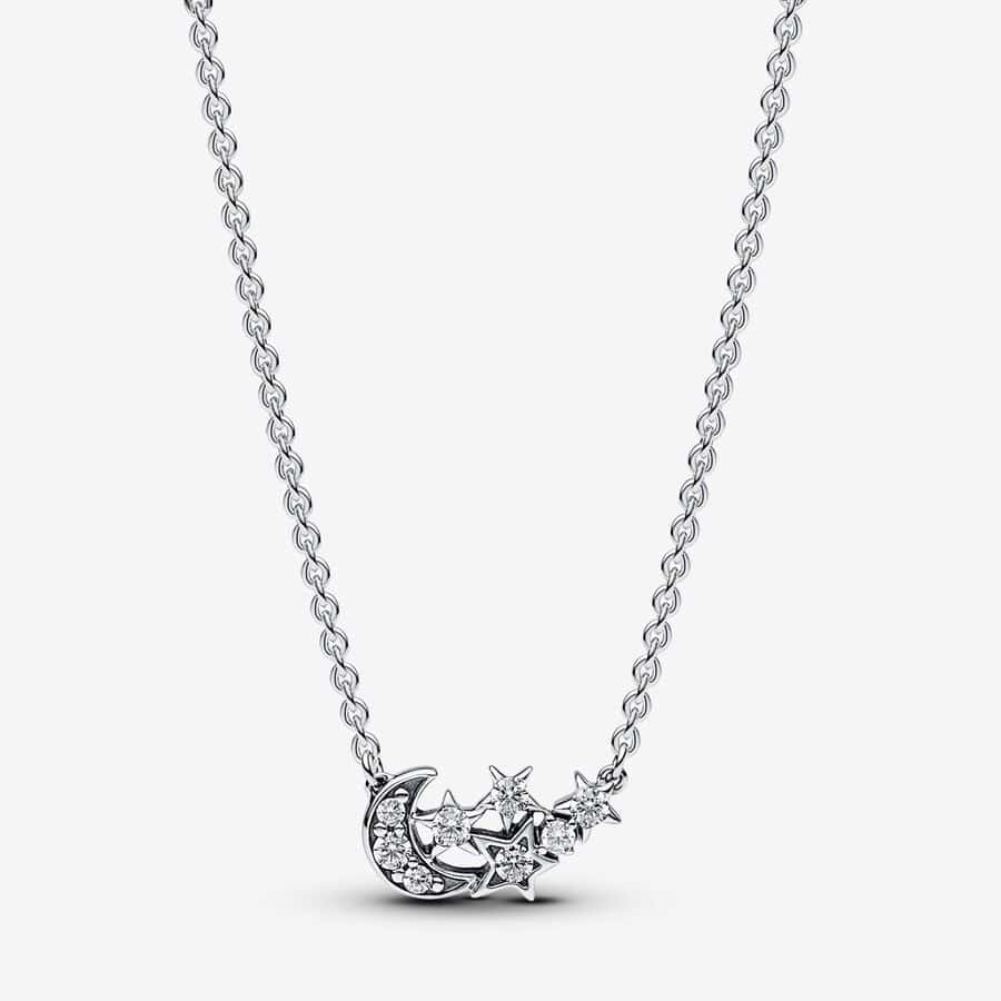 Collier Lune & Étoile Scintillantes 69,00 € - 392991C01 Collier Lune & Étoile Scintillantes 69,00 € - 392991C01