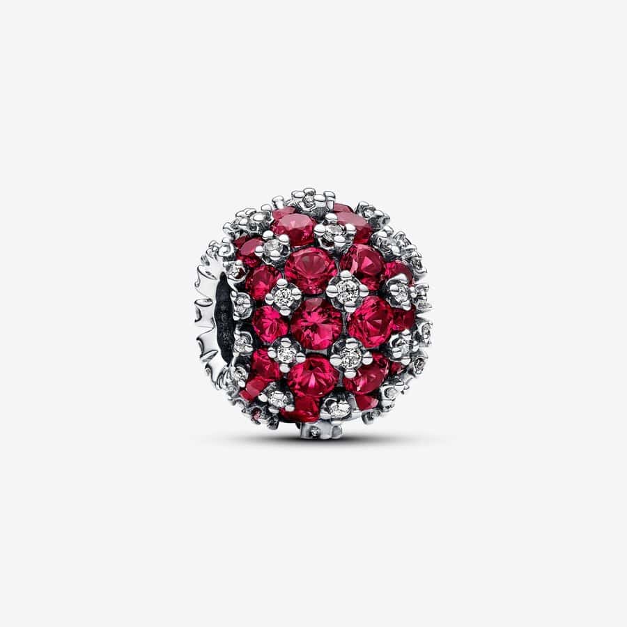 Charm Rose Rond Pavé Scintillant 69,00 € - 792630C03 Charm Rose Rond Pavé Scintillant 69,00 € - 792630C03