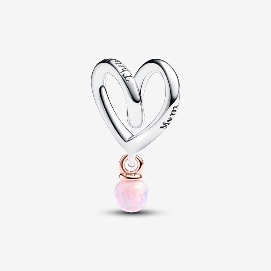 Charm Cœur Ruban Bimatière 29,00 € - 783242C01 Charm Cœur Ruban Bimatière 29,00 € - 783242C01