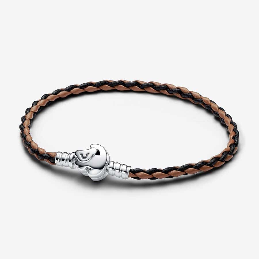 Bracelet en Cuir Tressé Pandora Moments Disney Le Roi Lion 49,00 € - 593361C01 Bracelet en Cuir Tressé Pandora Moments Disney Le Roi Lion 49,00 € - 593361C01