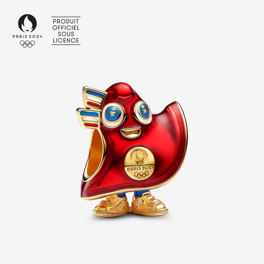 Charm Mascotte des Jeux Olympiques de Paris 2024 89,00 € - 763465C01 Charm Mascotte des Jeux Olympiques de Paris 2024 89,00 € - 763465C01