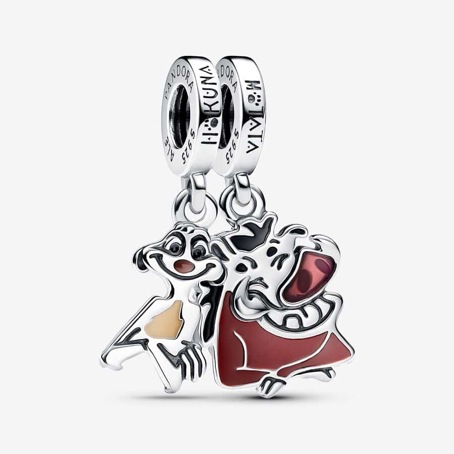 Charm Pendant Séparable Disney Le Roi Lion Timon & Pumbaa 79,00 € - 793357C01 Charm Pendant Séparable Disney Le Roi Lion Timon & Pumbaa 79,00 € - 793357C01