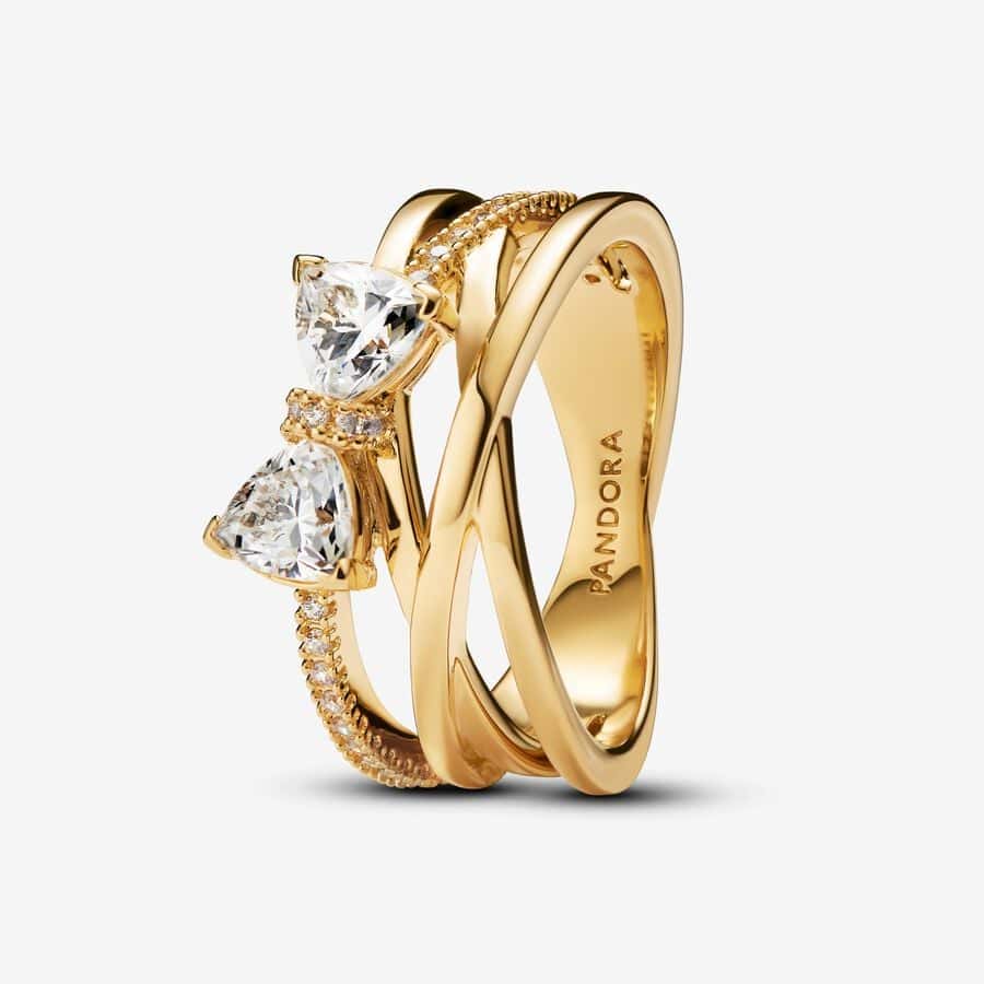 Bague Anneau Croisé & Nœud Scintillant 129,00 € 63511c01 Bague Anneau Croisé & Nœud Scintillant 129,00 € 63511c01