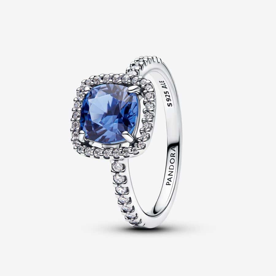 Bague Spectaculaire Halo Bleu Carré Scintillant 89,00 € 193550c01 Bague Spectaculaire Halo Bleu Carré Scintillant 89,00 € 193550c01