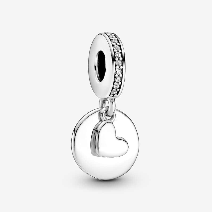 Charm Pendant Disque Cœur Gravable 42,00 € 799212c01 Charm Pendant Disque Cœur Gravable 42,00 € 799212c01