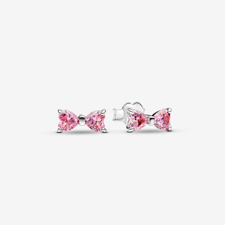 Clous d'Oreilles Clous Nœud Rose Scintillant 55,00 € 293505c01 Clous d'Oreilles Clous Nœud Rose Scintillant 55,00 € 293505c01