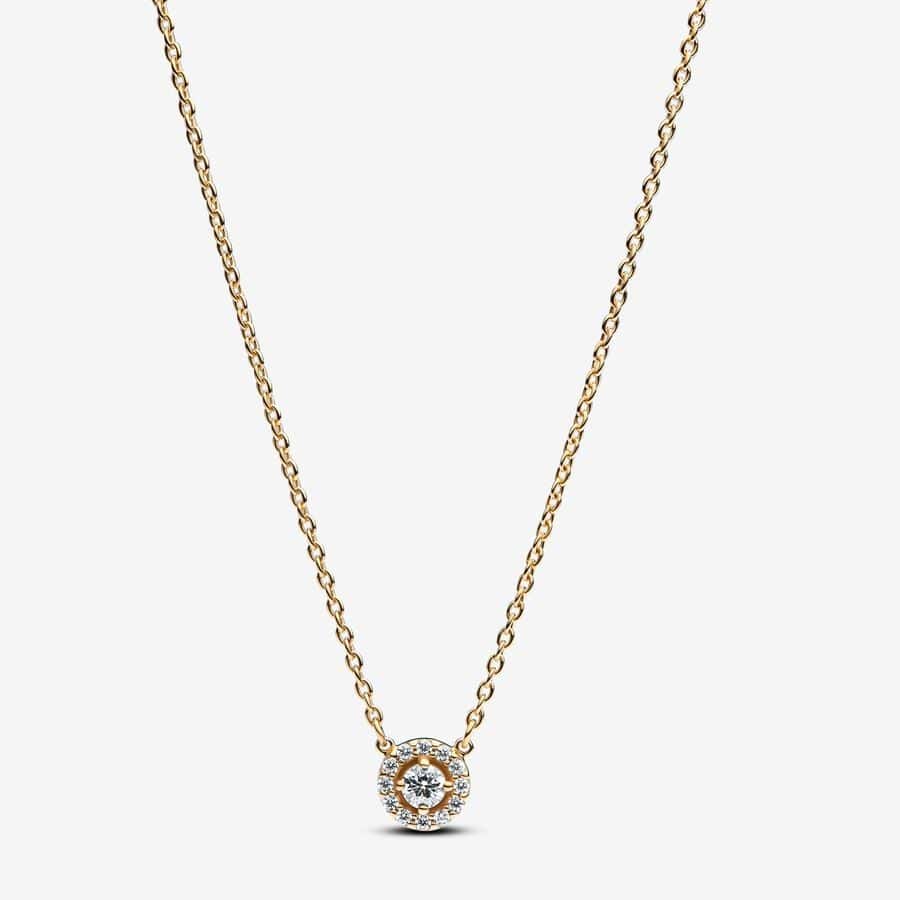 Collier à Pendentif Halo Pavé Rond 129,00 € 363548c01 Collier à Pendentif Halo Pavé Rond 129,00 € 363548c01